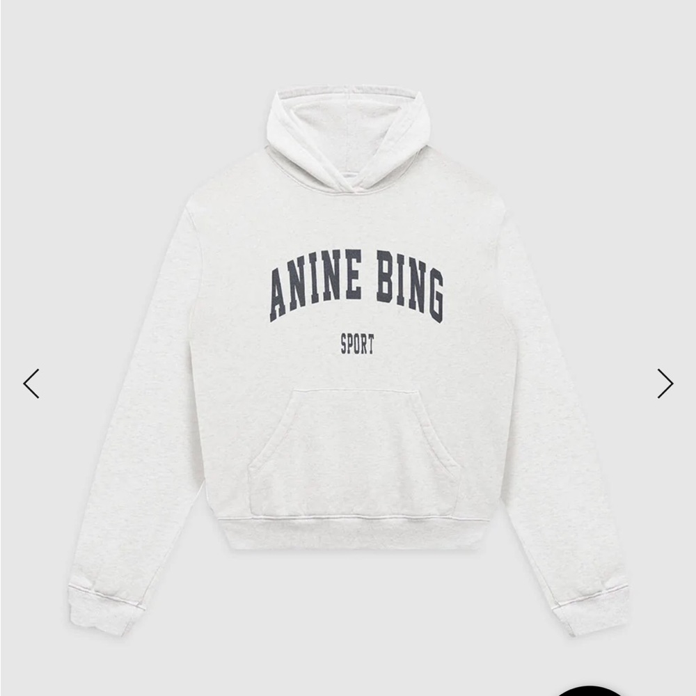 Anine Bing Harvey Sweatshirt Heather Grey